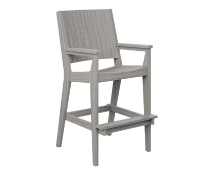 Berlin Gardens Mayhew Outdoor Poly Lumber Chat Extra Tall Bar Height Chair