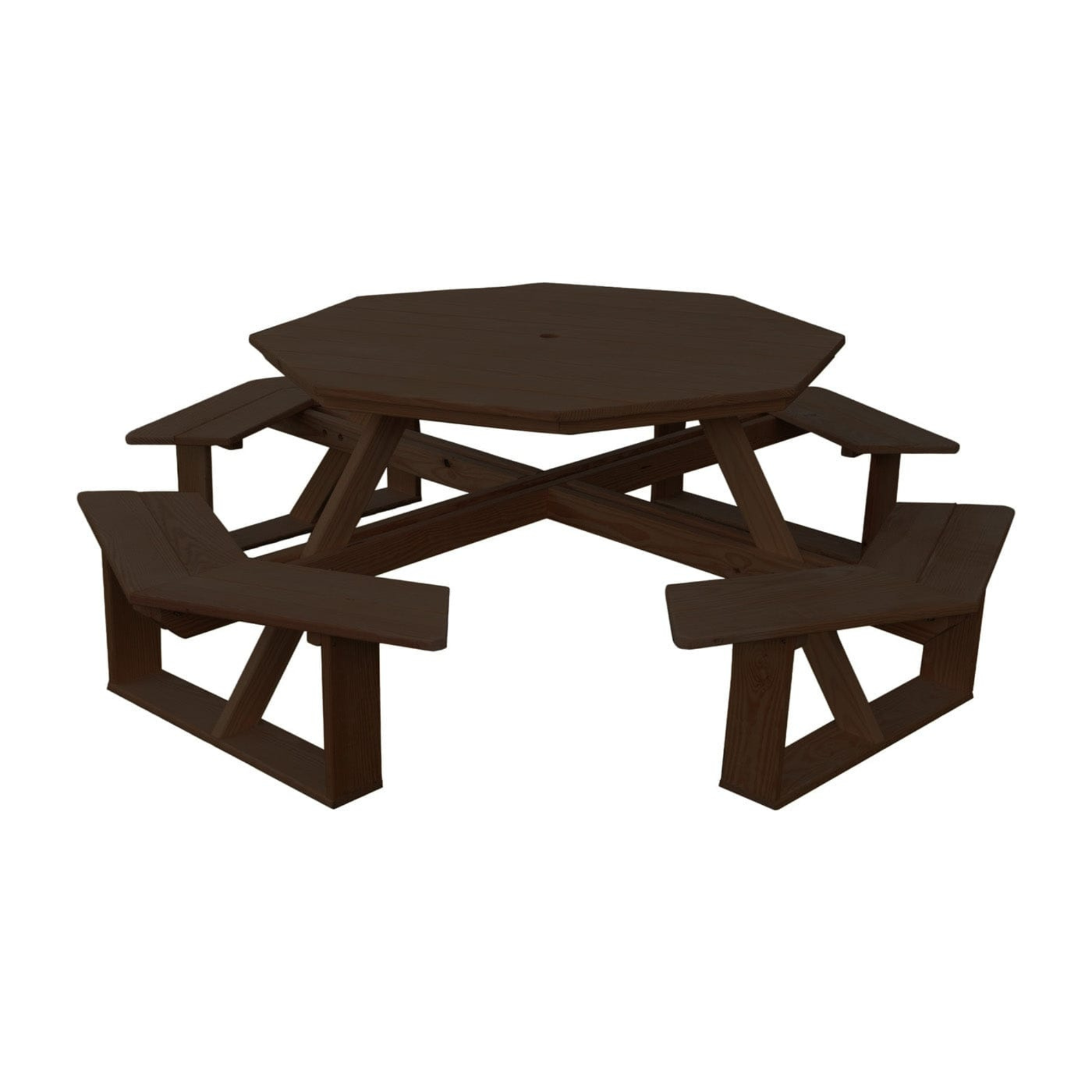 Keystone Amish Co. Pressure Treated Pine Octagon Picnic Table
