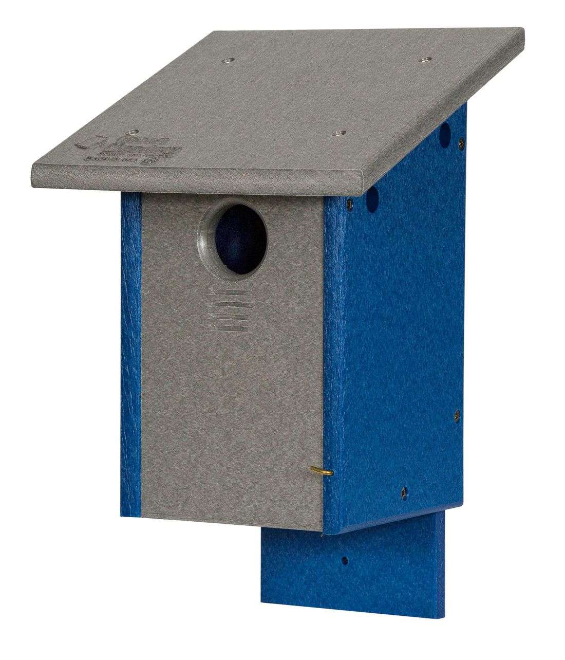 Stratton Field Poly Lumber Wall or Post-Mount Bluebird House