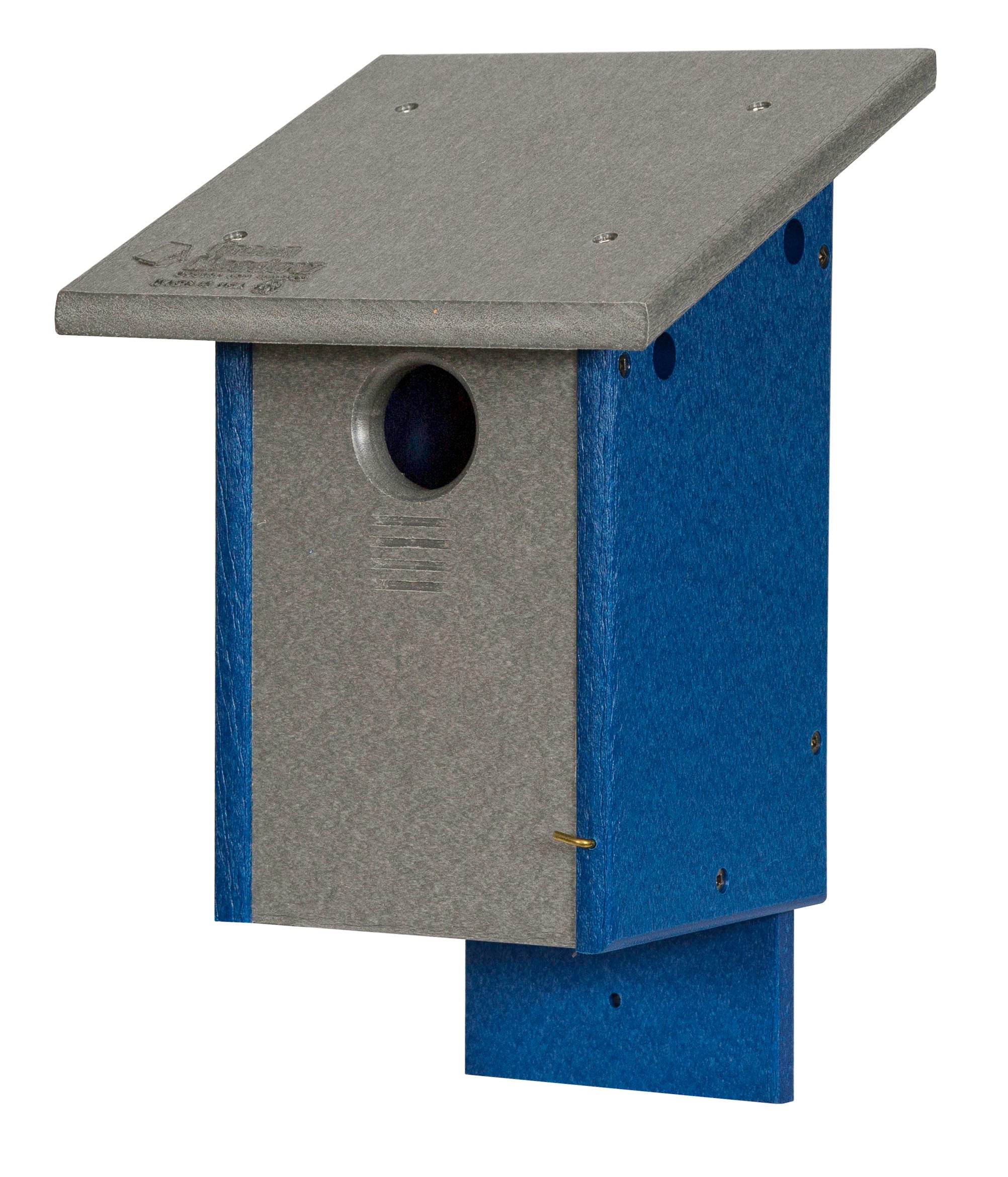 Stratton Field Poly Lumber Wall or Post-Mount Bluebird House