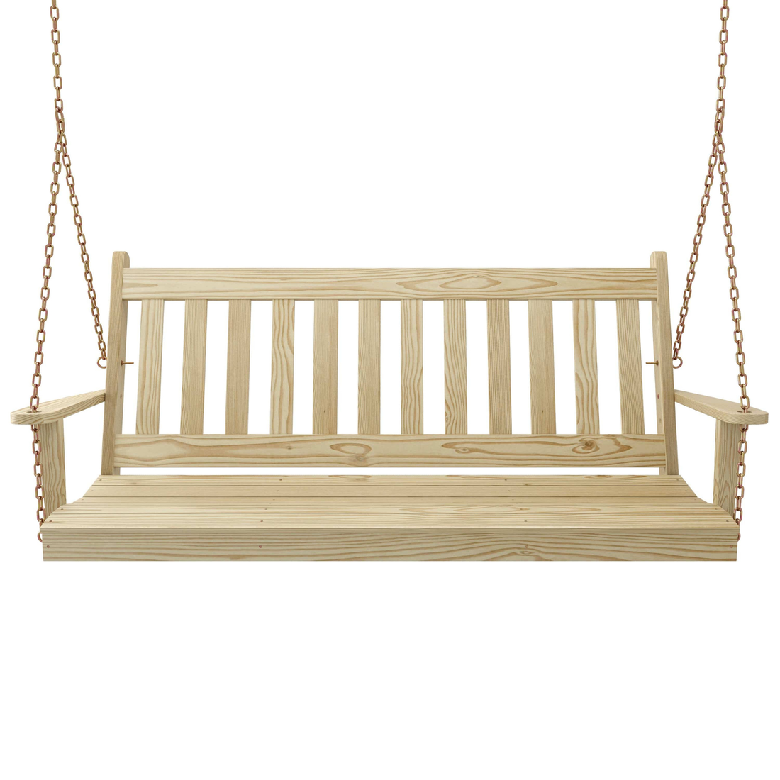 Keystone Amish Co. 4 Foot Franklin Porch Swing, Unfinished