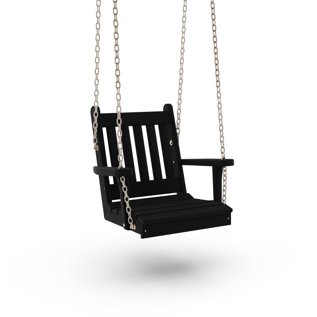 Keystone Amish Co. Franklin Swing Chair, Black