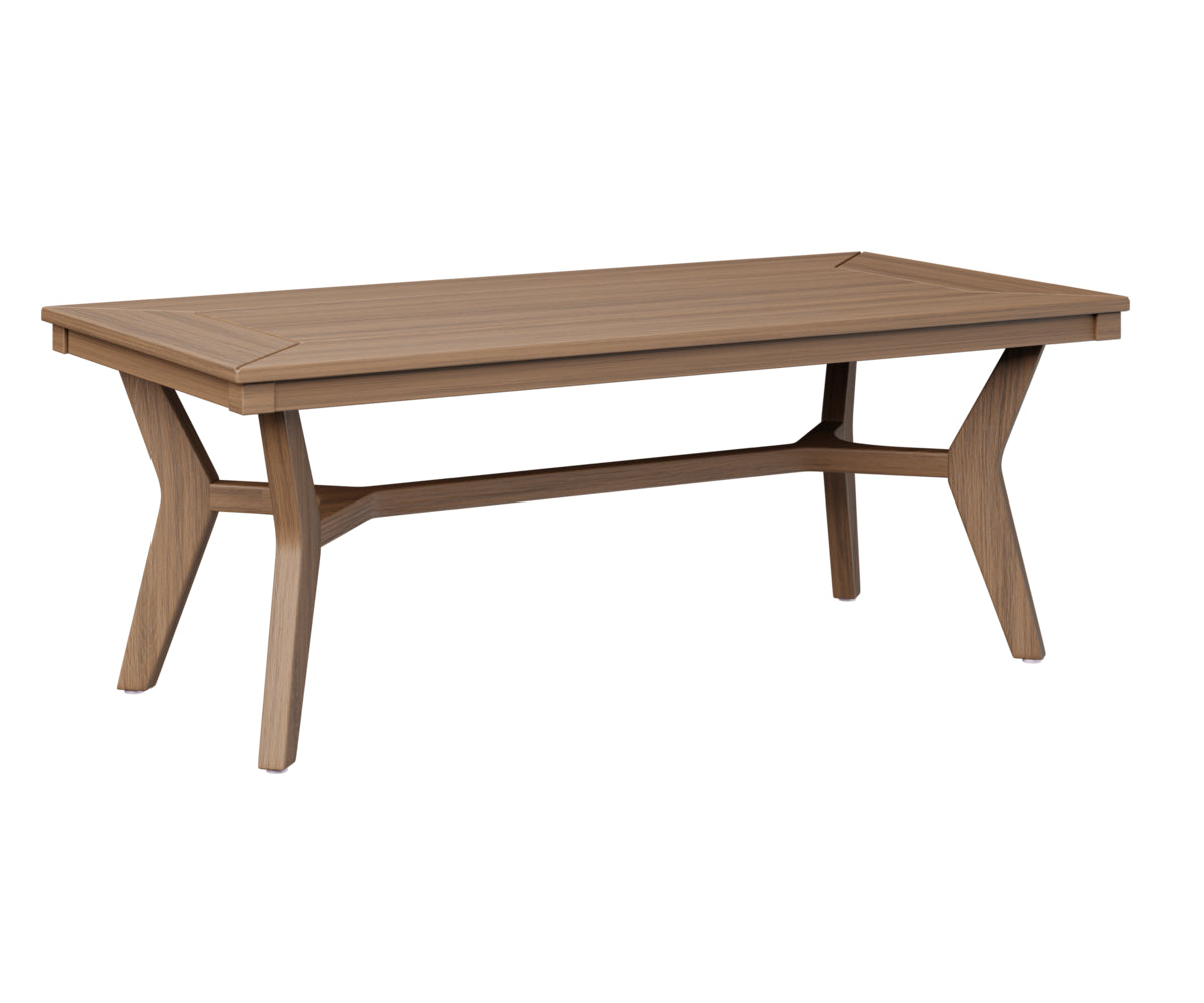 Berlin Gardens Mayhew Outdoor Poly Lumber Rectangular Coffee Table