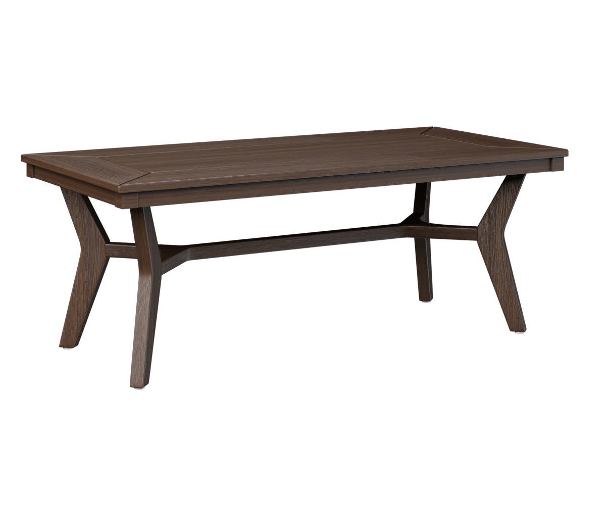 Berlin Gardens Mayhew Outdoor Poly Lumber Rectangular Coffee Table