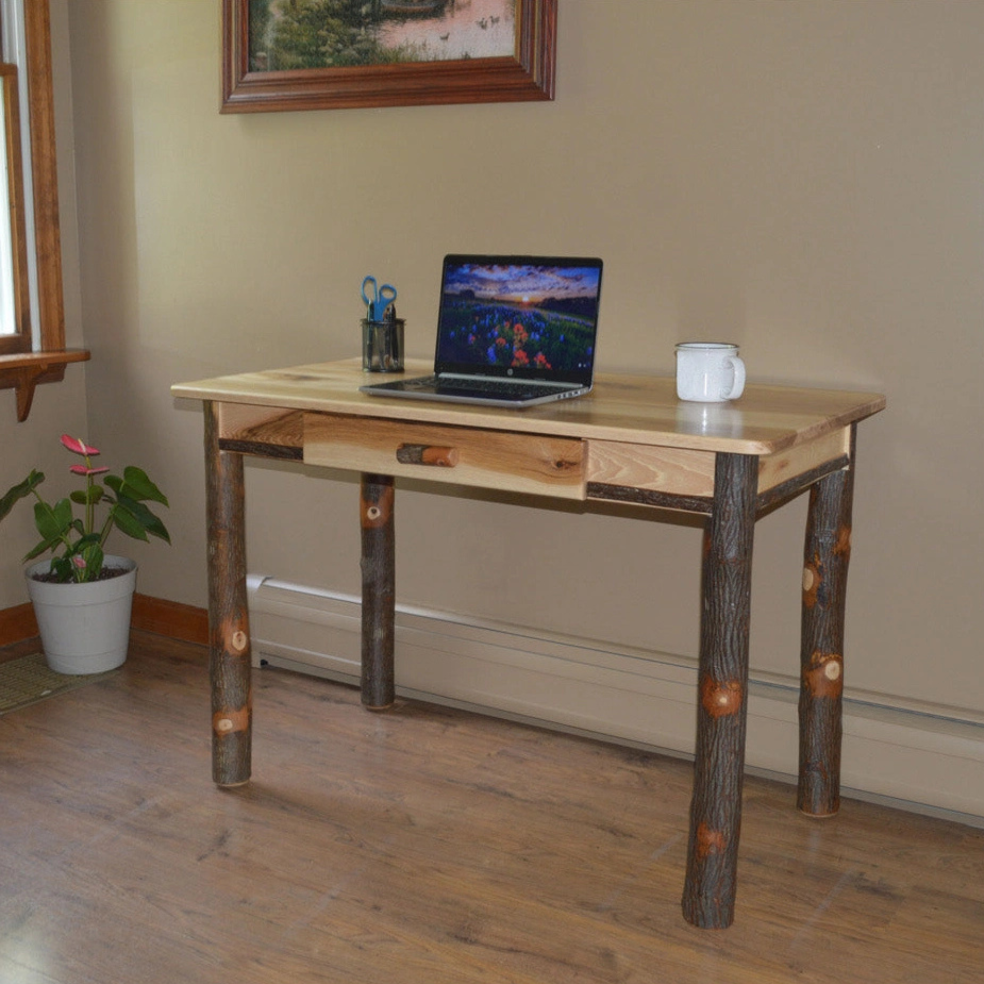 Keystone Amish Co. Hickory Rustic Writing Desk