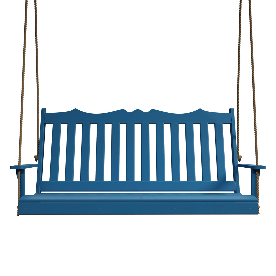 Keystone Amish Co. 6 Foot York Porch Swing, Carribean Blue
