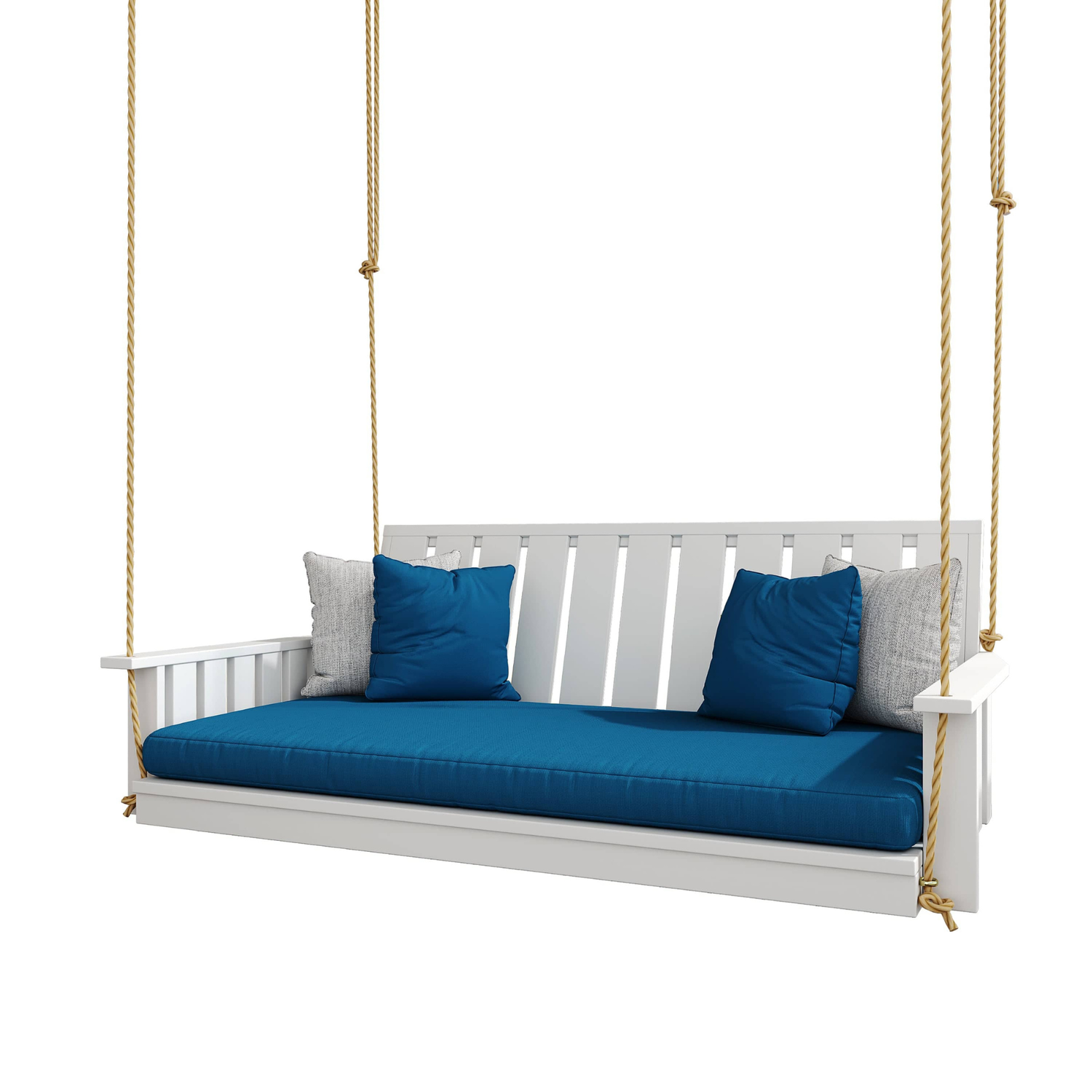 Keystone Amish Co. Twin The Weston Porch Swing Bed, Black Paint