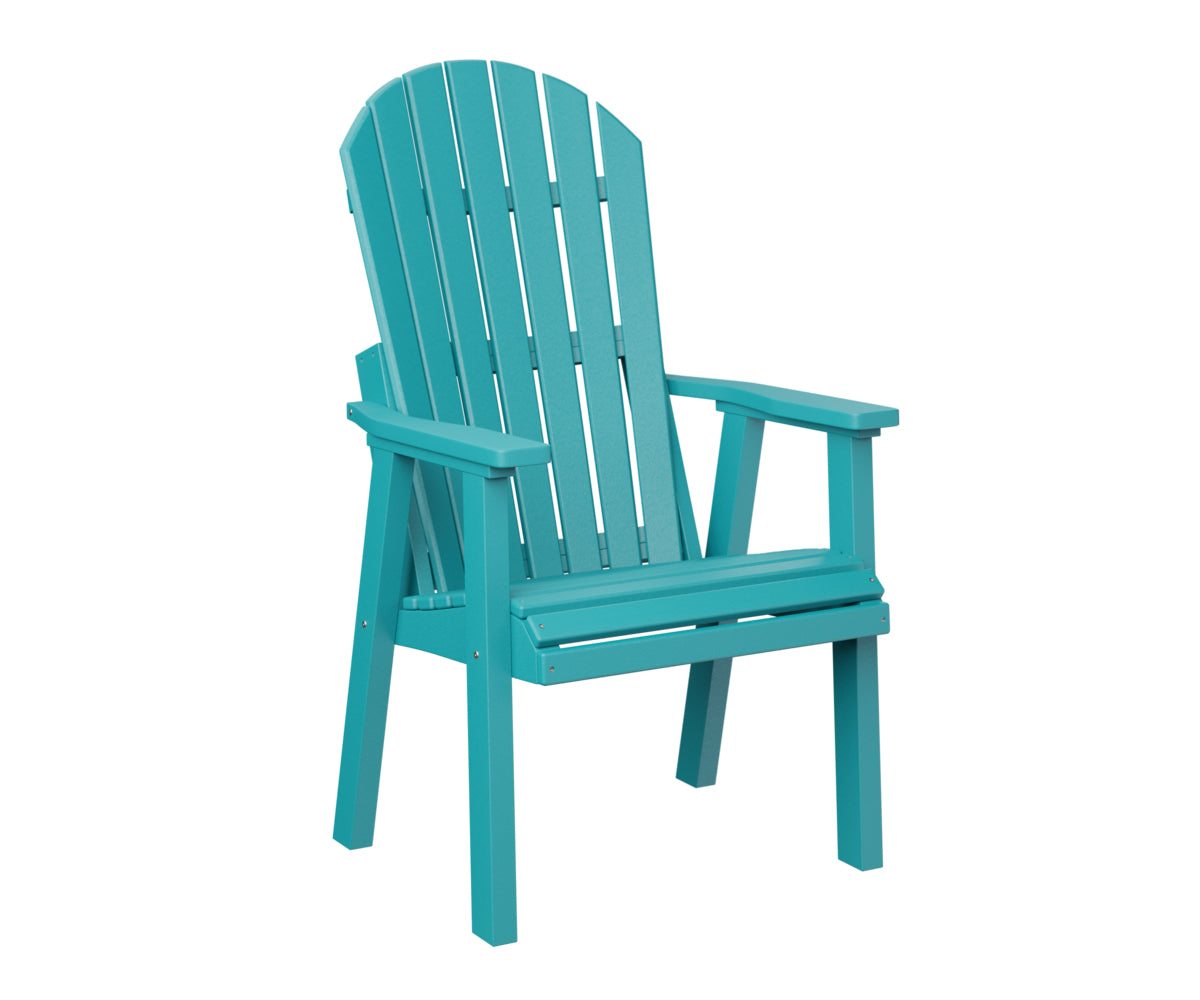 Berlin Gardens Comfo Back Outdoor Poly Lumber Deck Chair
