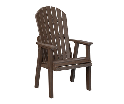 Berlin Gardens Comfo Back Outdoor Poly Lumber Deck Chair