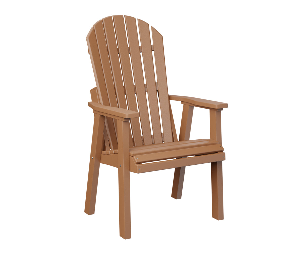 Berlin Gardens Comfo Back Outdoor Poly Lumber Deck Chair