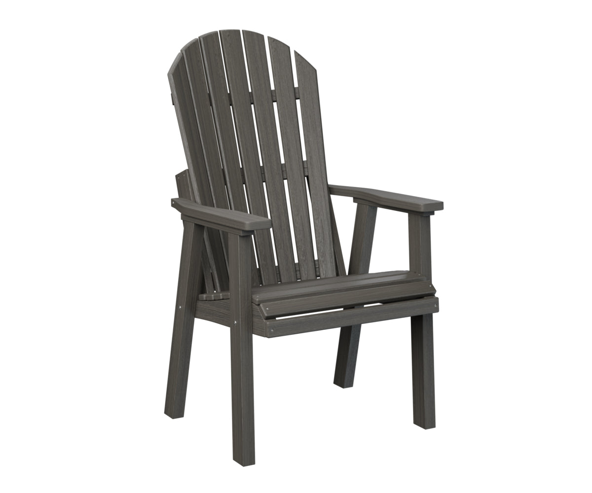 Berlin Gardens Comfo Back Outdoor Poly Lumber Deck Chair