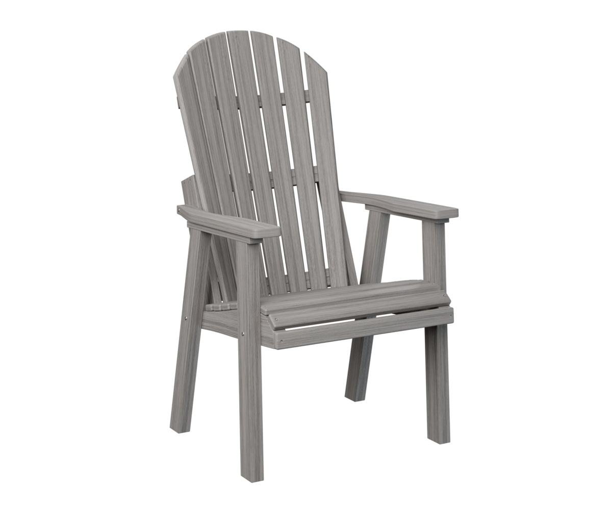 Berlin Gardens Comfo Back Outdoor Poly Lumber Deck Chair