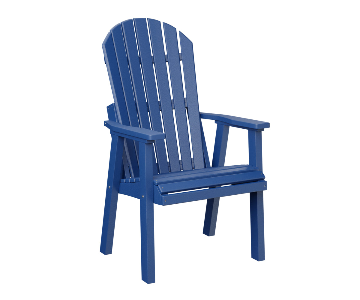 Berlin Gardens Comfo Back Outdoor Poly Lumber Deck Chair