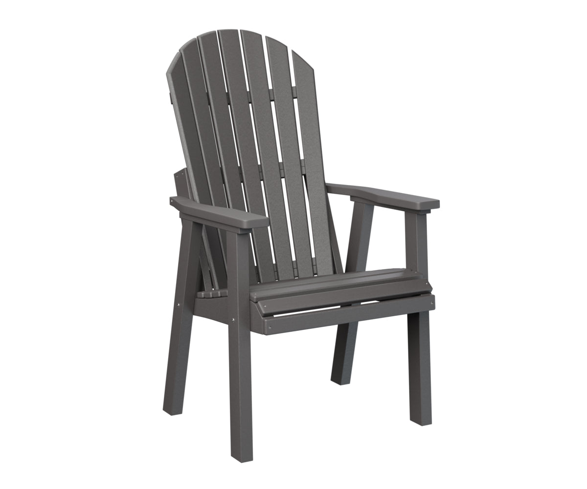 Berlin Gardens Comfo Back Outdoor Poly Lumber Deck Chair