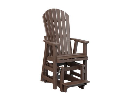 Berlin Gardens Comfo Back Outoor Poly Lumber Single Counter Glider