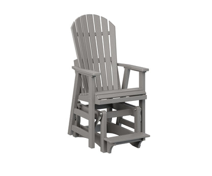 Berlin Gardens Comfo Back Outoor Poly Lumber Single Counter Glider