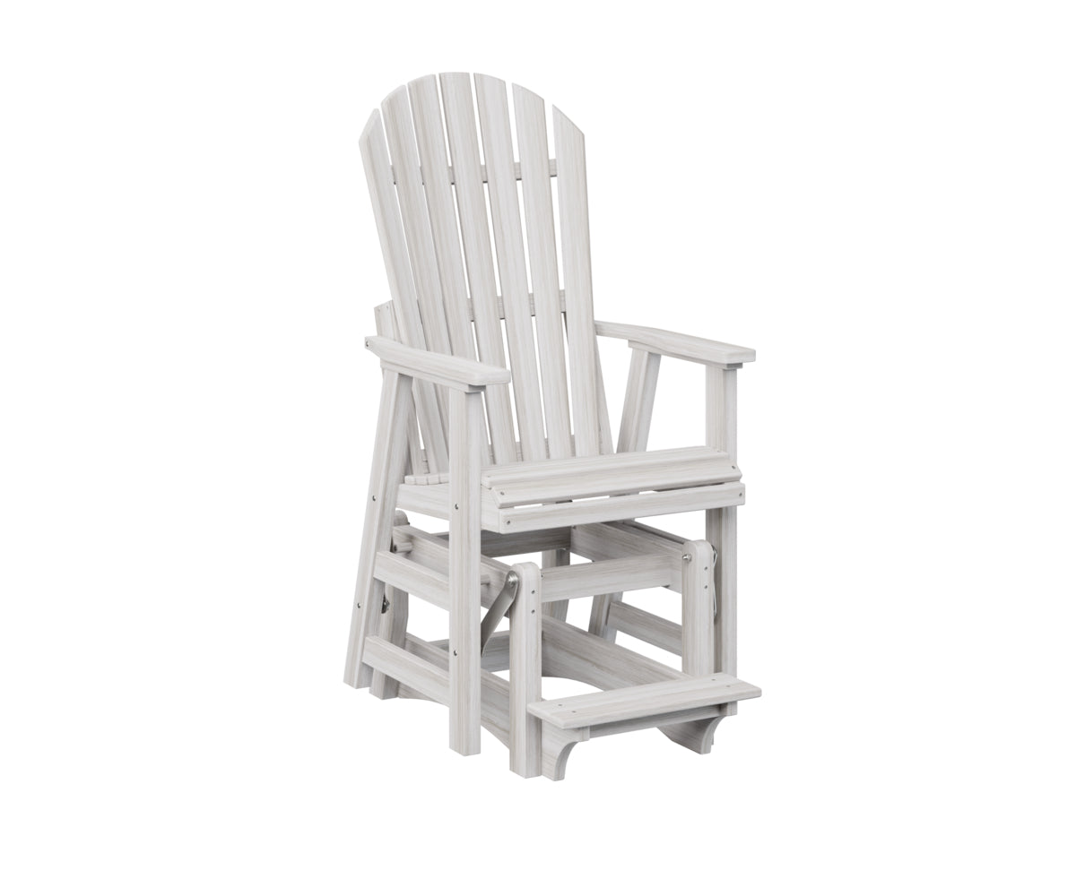 Berlin Gardens Comfo Back Outoor Poly Lumber Single Counter Glider