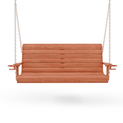 Keystone Amish Co. 4 Foot Salem Pressure Treated Porch Swing, Cedar Stain