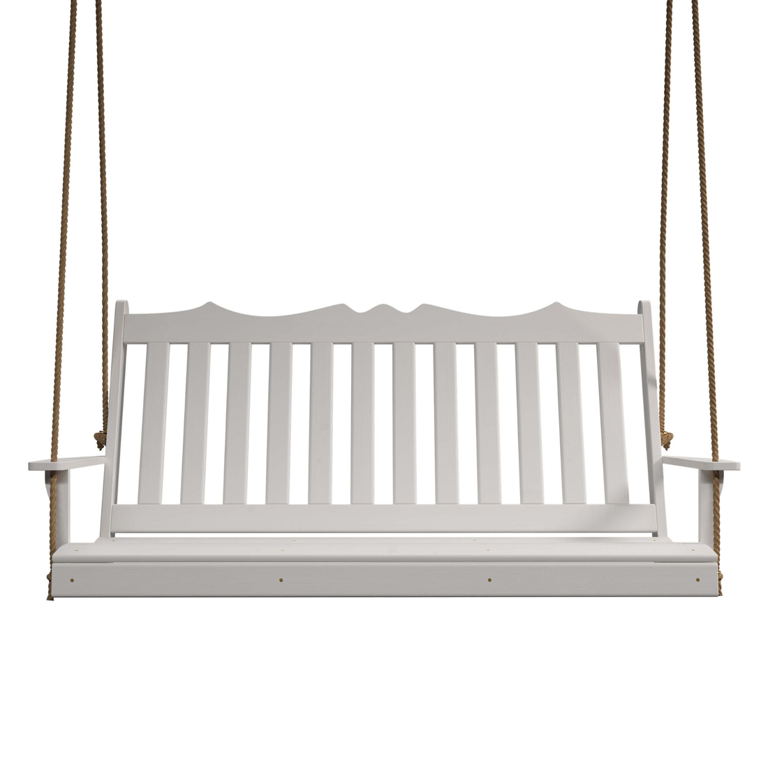Keystone Amish Co. 6 Foot York Porch Swing, White