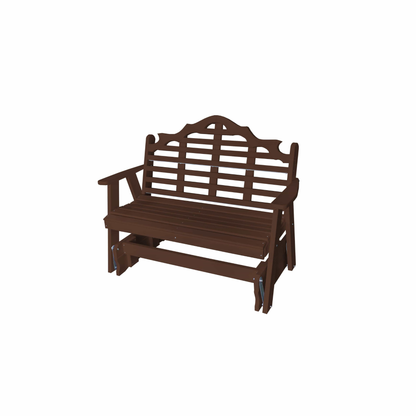 Keystone Amish Co. Milan Poly Composite Porch Glider