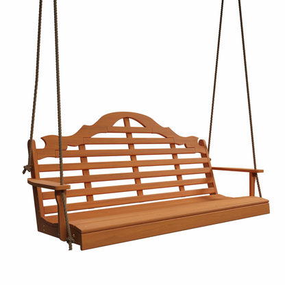 Keystone Amish Co. Milan Red Cedar Porch Swing