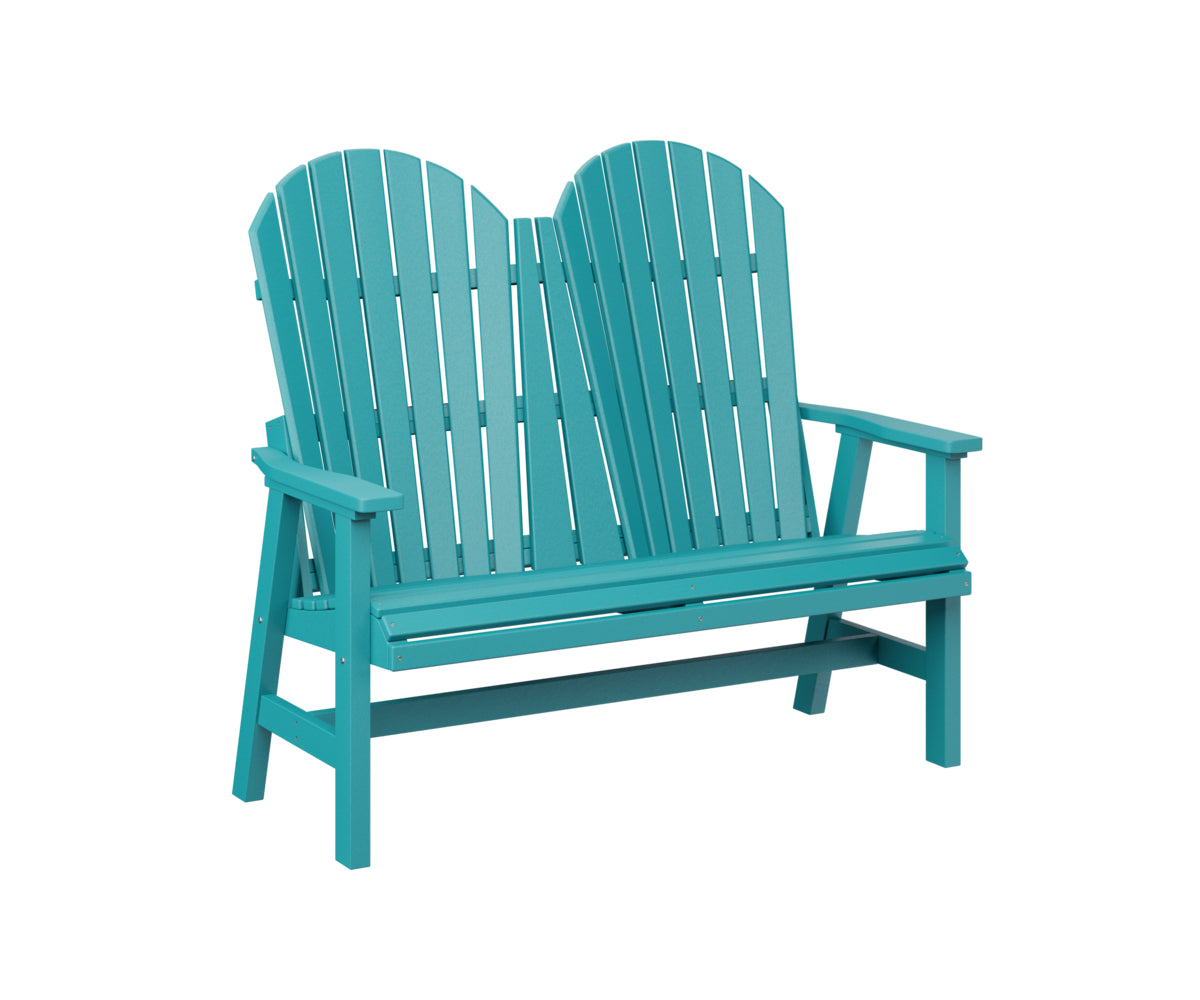 Berlin Gardens Comfo Back Outdoor Poly Lumber Loveseat