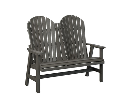 Berlin Gardens Comfo Back Outdoor Poly Lumber Loveseat