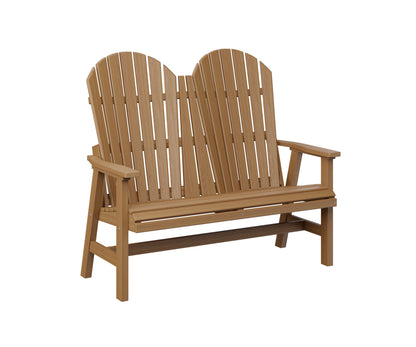 Berlin Gardens Comfo Back Outdoor Poly Lumber Loveseat