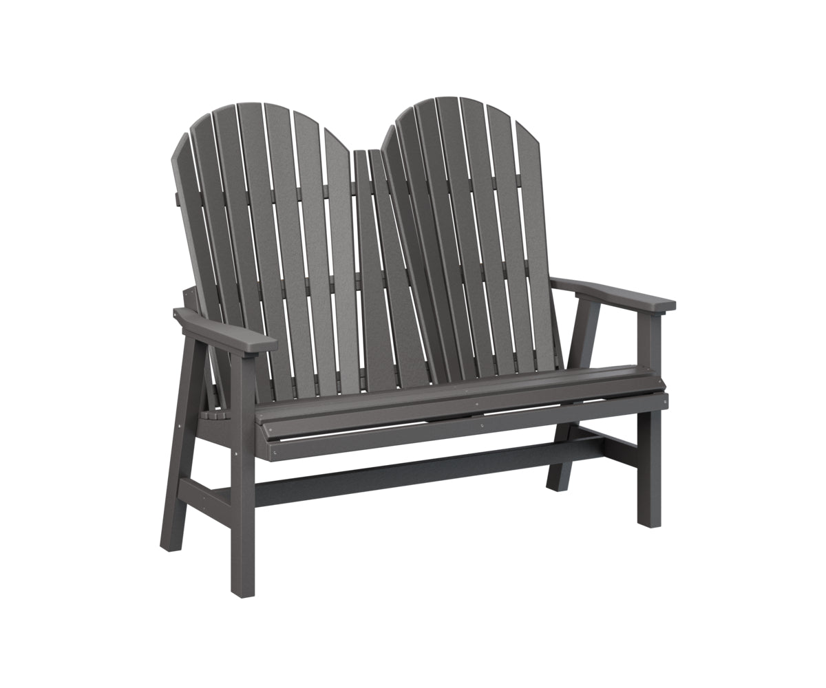 Berlin Gardens Comfo Back Outdoor Poly Lumber Loveseat