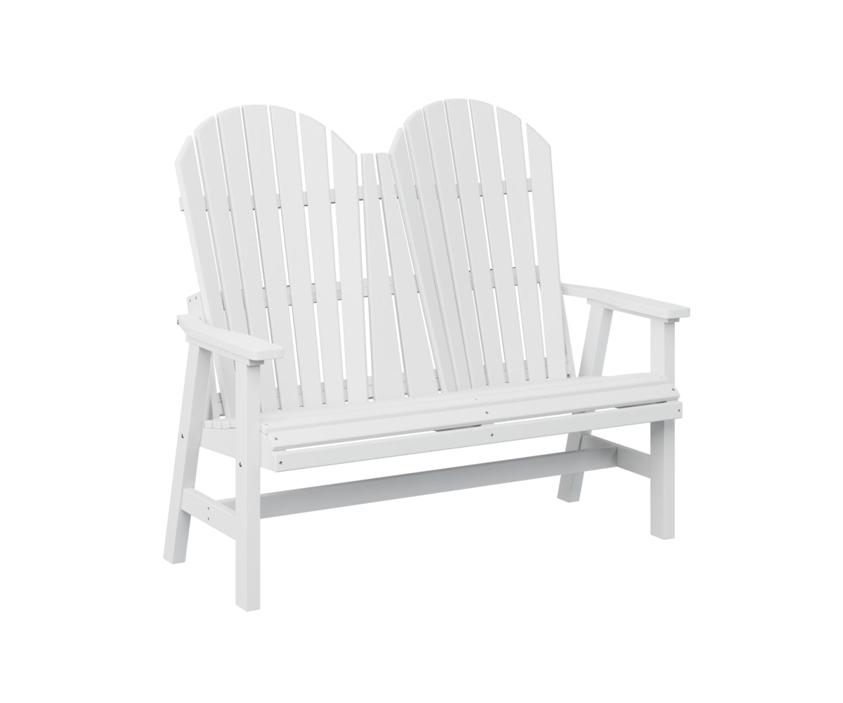 Berlin Gardens Comfo Back Outdoor Poly Lumber Loveseat