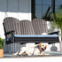 5 Foot Adirondack Poly Swing in Black