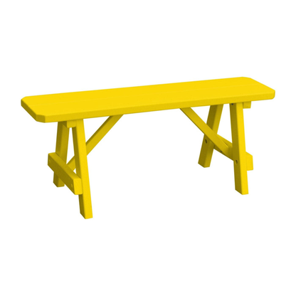 Keystone Amish Co. Wooden Outdoor Dining Bench