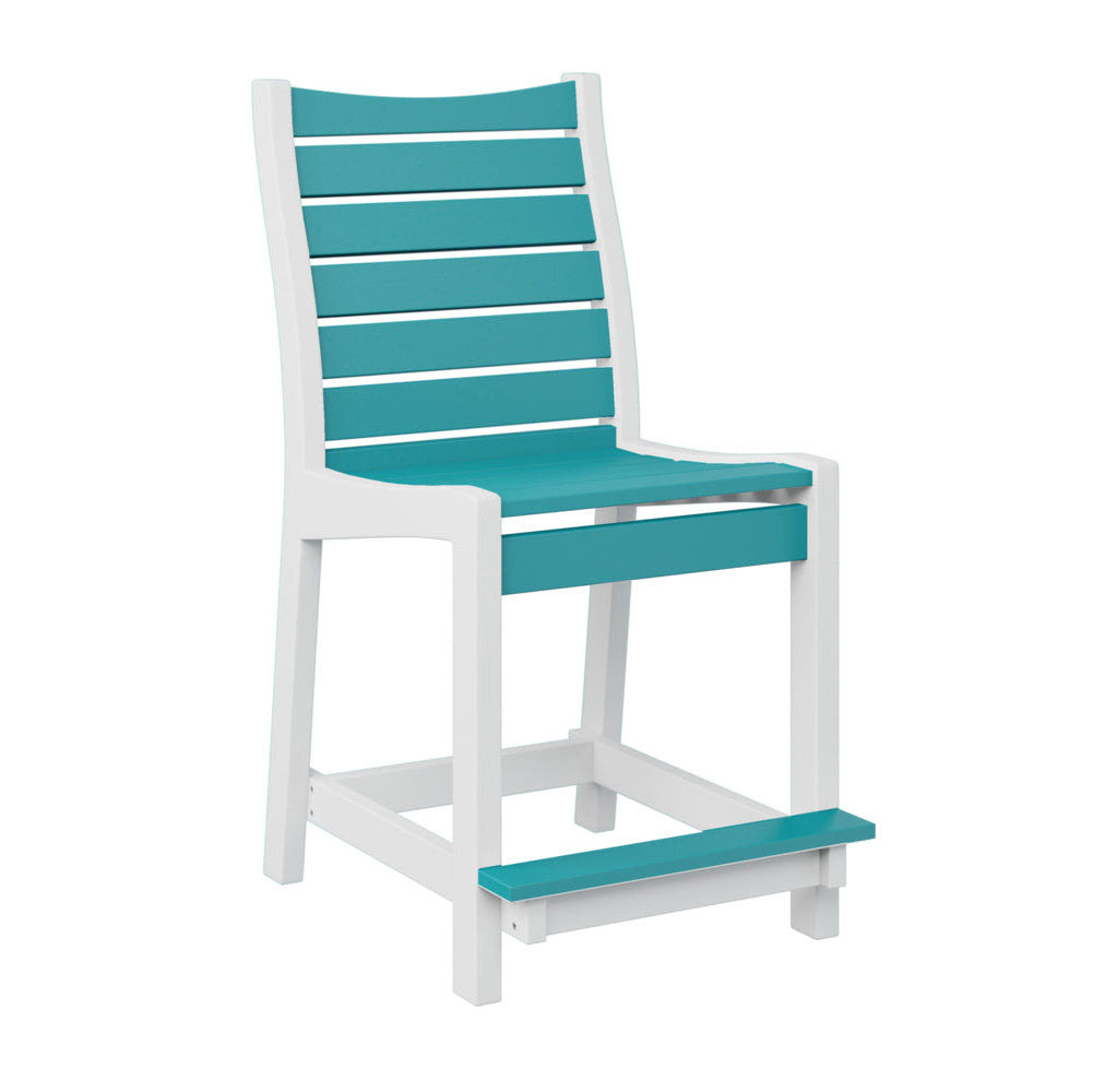 Berlin Gardens Bristol Outdoor Poly Lumber Counter Chair
