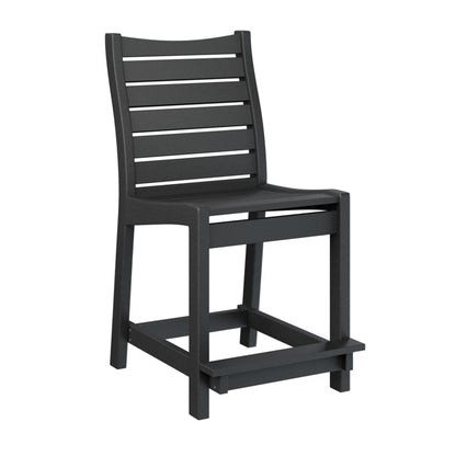 Berlin Gardens Bristol Outdoor Poly Lumber Counter Chair