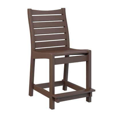 Berlin Gardens Bristol Outdoor Poly Lumber Counter Chair