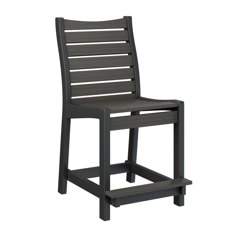 Berlin Gardens Bristol Outdoor Poly Lumber Counter Chair