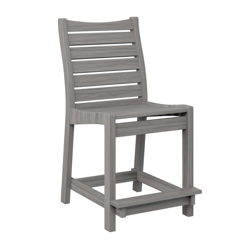 Berlin Gardens Bristol Outdoor Poly Lumber Counter Chair