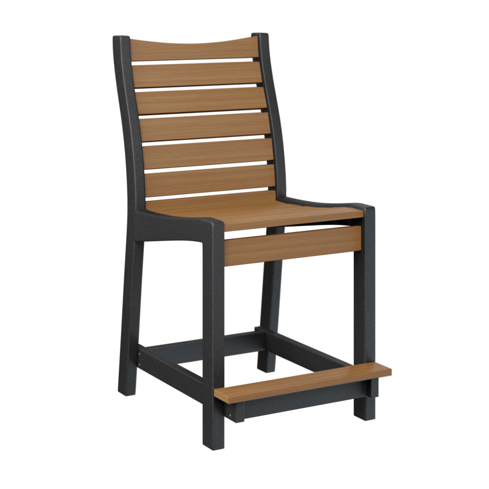 Berlin Gardens Bristol Outdoor Poly Lumber Counter Chair