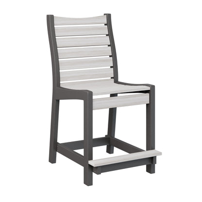 Berlin Gardens Bristol Outdoor Poly Lumber Counter Chair