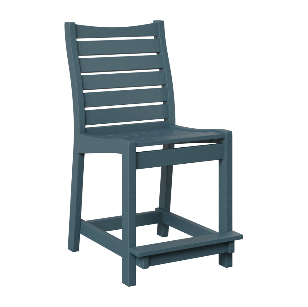 Berlin Gardens Bristol Outdoor Poly Lumber Counter Chair