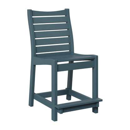 Berlin Gardens Bristol Outdoor Poly Lumber Counter Chair