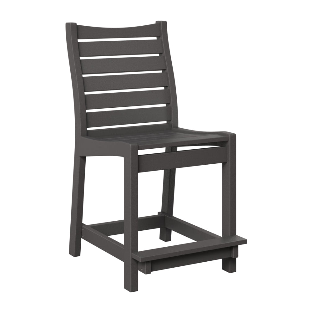 Berlin Gardens Bristol Outdoor Poly Lumber Counter Chair