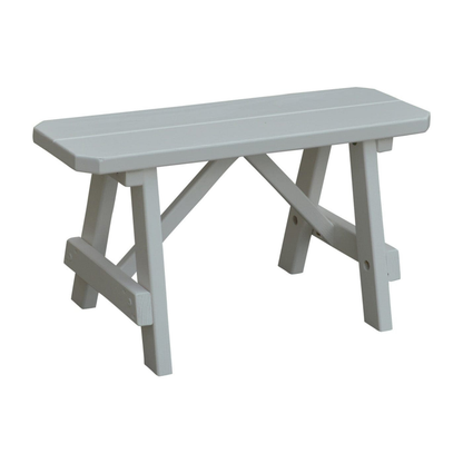 Keystone Amish Co. Wooden Outdoor Dining Bench