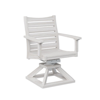 Berlin Gardens Bristol Swivel Rocker Poly Lumber Dining Chair