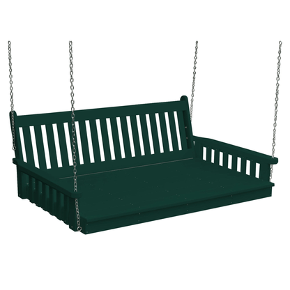 Keystone Amish Co. Franklin Recycled Plastic Swing Bed