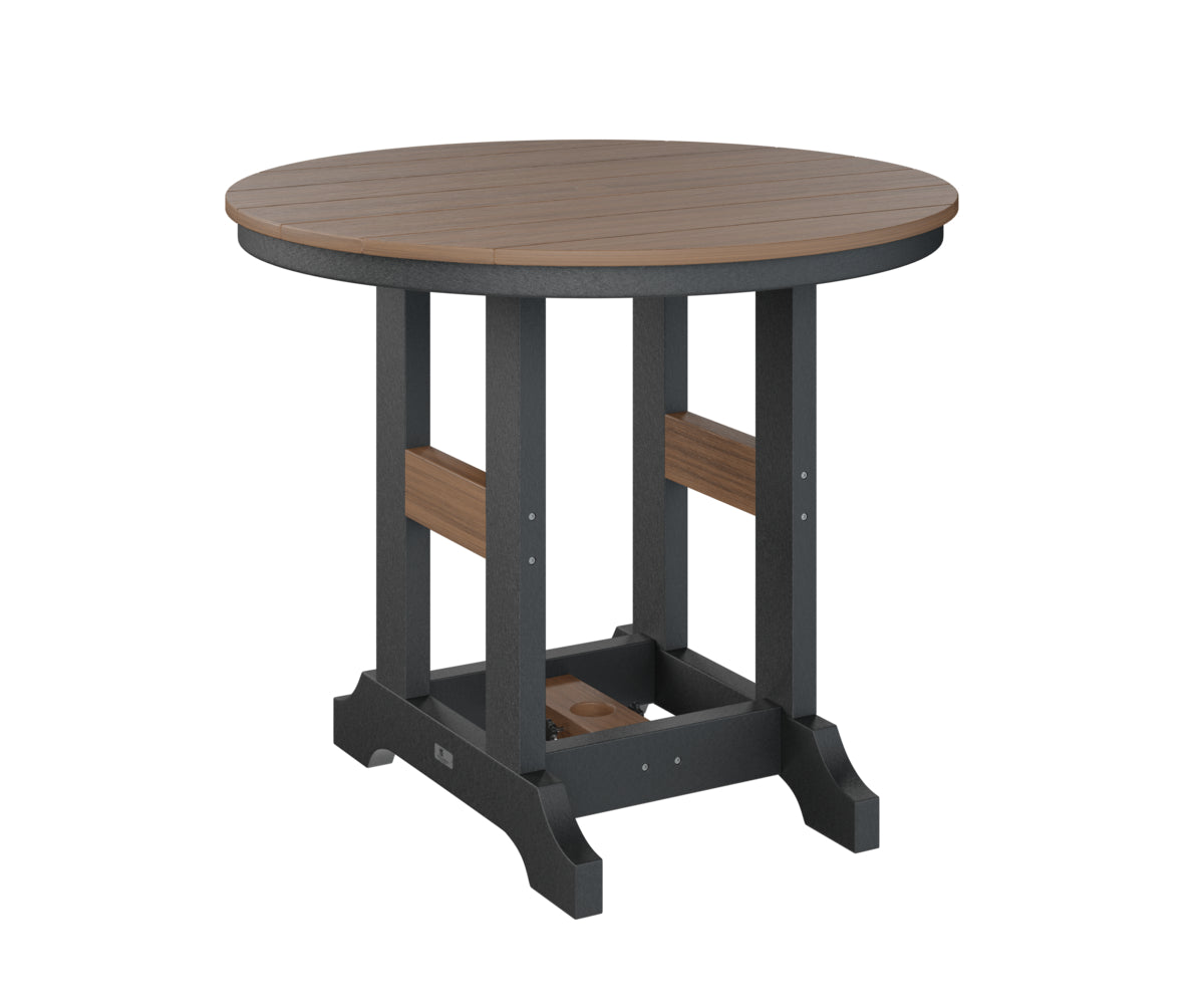 Berlin Gardens Garden Classic Outdoor Poly Lumber Round Counter Height Dining Table