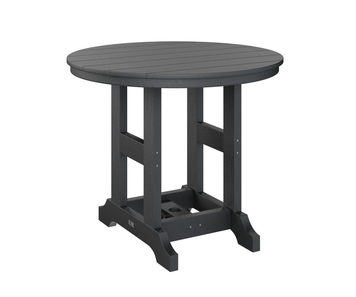 Berlin Gardens Garden Classic Outdoor Poly Lumber Round Dining Table