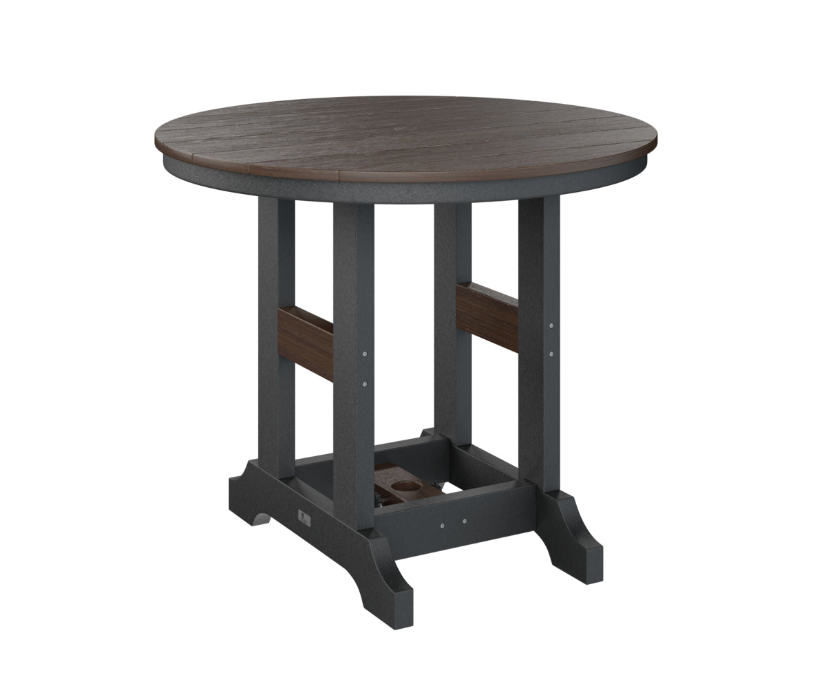 Berlin Gardens Garden Classic Outdoor Poly Lumber Round Dining Table