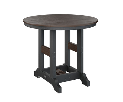 Berlin Gardens Garden Classic Outdoor Poly Lumber Round Counter Height Dining Table