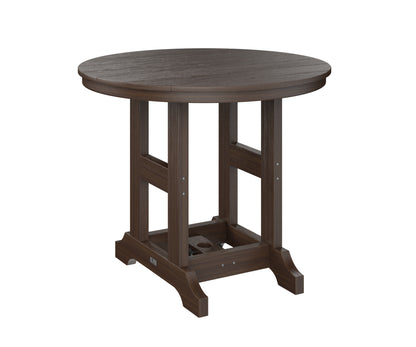 Berlin Gardens Garden Classic Outdoor Poly Lumber Round Counter Height Dining Table